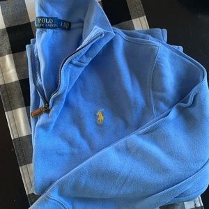 Polo Ralph Lauren pretty blue quarter zip